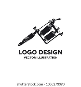 tattoo machine doodle icon