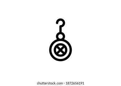 Icono de contorno de tatuaje - Ganancia