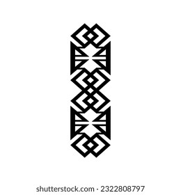 Diseño de patrones de tatuaje, diseño de henna tatuaje color blanco y negro