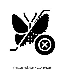 tattoo removal glyph icon vector. tattoo removal sign. isolated contour symbol black illustration