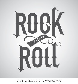 tattoo rock and roll