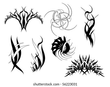 Tattoo shapes.