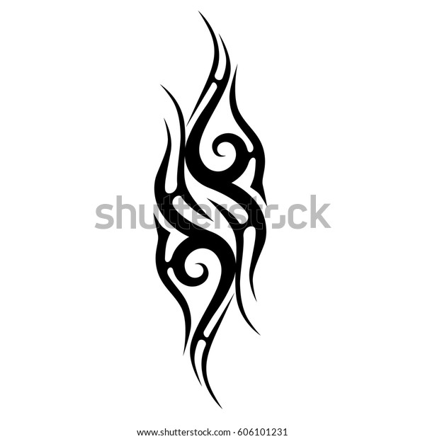 Tattoo Sketch Tribal Vector Designs Simple Stock Vector (Royalty Free ...