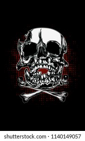 tattoo Skull illustration