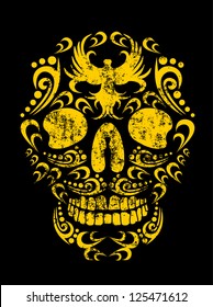 tattoo skull vector art