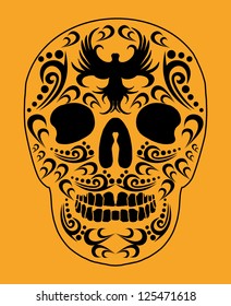 tattoo skull vector art