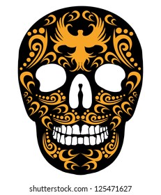 tattoo skull vector art