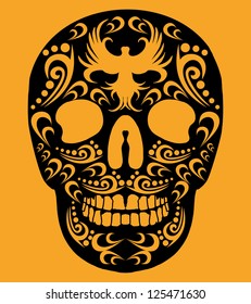 tattoo skull vector art