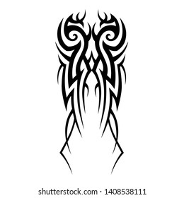 Tattoo Sleeve Tribal Design Vector Pattern Stock Vector (Royalty Free ...