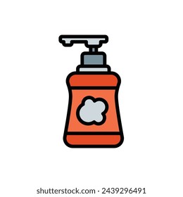 Tattoo Soap Icon Vector Illustration