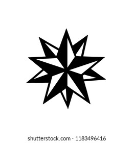 Tattoo Star Stencyl Design - Ready for Print