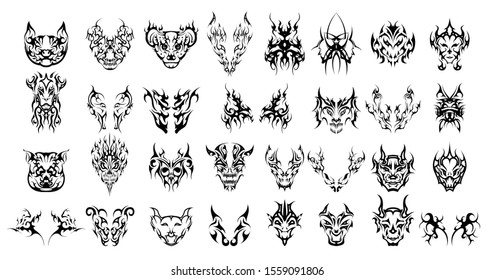 tattoo stickers symbols logotypes emblems