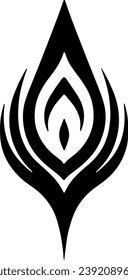 Vector de stock de tatuaje. Estilo del tatuaje del logotipo. tatuaje tradicional
