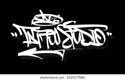 TATTOO STUDIO graffiti tag style design