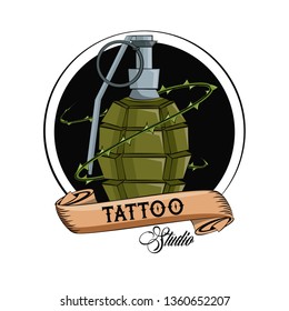 Tattoo studio old school