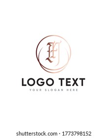 Tattoo style letter type M logo template, Vector logo for business and company identity 