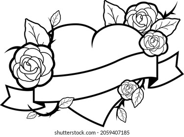 Rose vines tattoo Images, Stock Photos & Vectors | Shutterstock