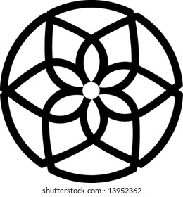 tattoo sun.vector image