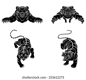 Tattoo Symbol Of Tiger