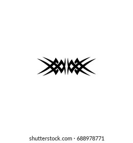 tattoo symbol with white back ground