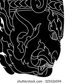 Tattoo Thai art in Ramayana literature