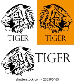 tattoo tiger logotype