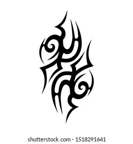 Manta Ray Tattoo Shape Polynesian Style Stock Vector (Royalty Free ...