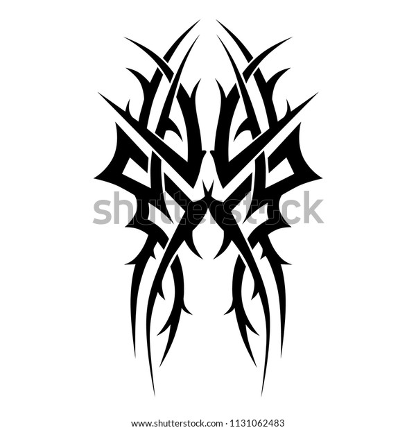 Image Vectorielle De Stock De Tatouage Motifs Tribaux