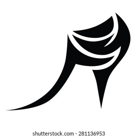 tattoo tribal art design vector,  abstract  element pattern vintage on white background
