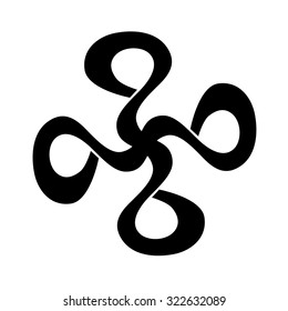 tattoo tribal art design vector,  abstract  fantasy pattern vintage on white background