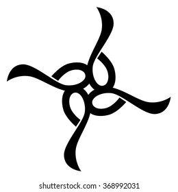 tattoo tribal art design vector,  abstract  element pattern vintage on white background