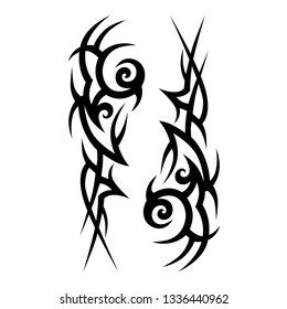 Tattoo tribal art vector element fantasy pattern sleeve