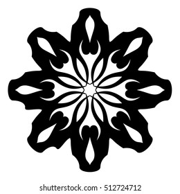 Tattoo tribal circle vector designs. 