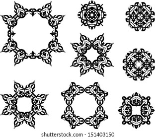 Diseño tribal de tatuajes