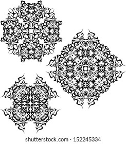 Diseño tribal de tatuajes