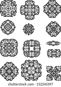 Diseño tribal de tatuajes