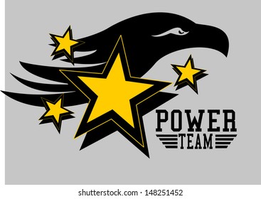 tattoo tribal eagle vector art