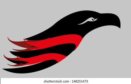 tattoo tribal eagle vector art