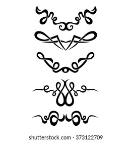 Tattoo Tribal Lower Back Feminine Vector Stock Vector (Royalty Free ...