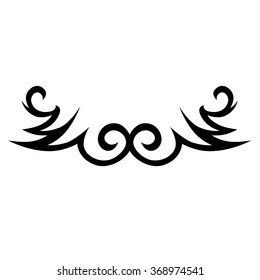 Tattoo Tribal Lower Back Vector Design Stock Vector (Royalty Free ...