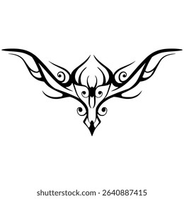 Tattoo Tribal Ornamental Element Fill