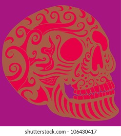 tattoo tribal skull