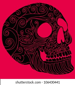 tattoo tribal skull