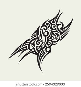 Tattoo tribal vector design art. Vector Design
