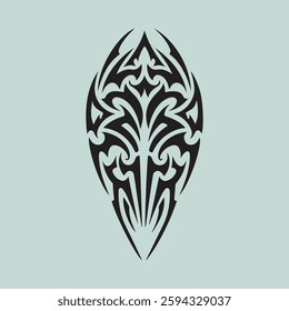 Tattoo tribal vector design art. Vector Design