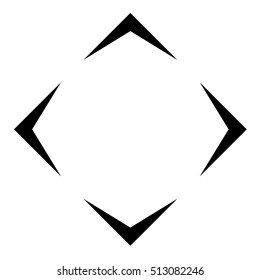 Tattoo tribal vector design sketch. Single frame pattern. Simple logo. Designer isolated abstract element for arm, leg , shoulder men and women on white background.