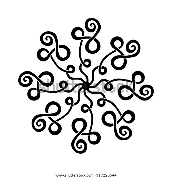 Tattoo Tribal Vector Design Sketch Simple Stock Vector Royalty