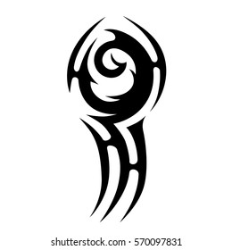 TATTOO tribal vector designs. Man's abstract pattern on the arm and sleeve design.