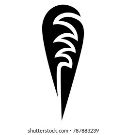 TATTOO tribal vector designs. Man's abstract pattern on the arm and sleeve design.