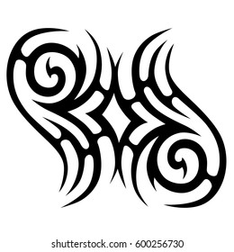 Tattoo Tribal Vector Designs Sketch Simple Stock Vector (Royalty Free ...